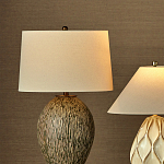 Настольная лампа с текстурным узором Movement of Smooth Lines варинант исполнения - 4 | Loft Concept в Перми