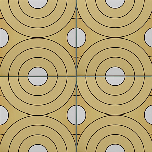 Дизайнерская плитка с узором Диски