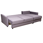 Диван трехместный раскладной Giorgio Sofa серый варинант исполнения - 4 | Loft Concept в Перми