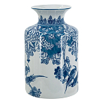 Ваза с мотивами цветущего сада с попугаями Vase Inspired by Nature варинант исполнения - 2 | Loft Concept в Перми