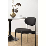 Стул мягкий Alfie Chair черный варинант исполнения - 7 | Loft Concept в Перми