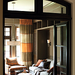 Люстра подвесная с белым тканевым цилиндрическим абажуром и декоративными шарами Hinkley варинант исполнения - 3 | Loft Concept в Перми