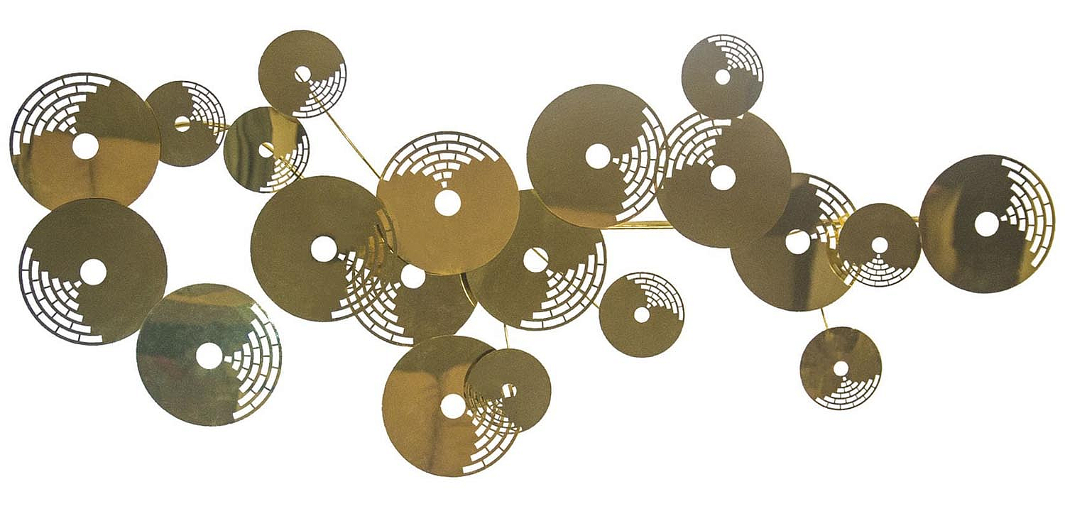 Арт-объект Metal Plates ART gold Арт-объект Metal Plates ART gold - Loft-Concept в Перми