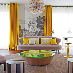 Обои ручная роспись Views of Italy Charvet варинант исполнения - 2 | Loft Concept в Перми