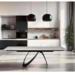 Стол обеденный раскладной керамический Natural Beauty Ceramics варинант исполнения - 5 | Loft Concept в Перми