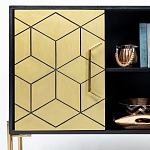 Комод с фасадом цвета латуни Moderare варинант исполнения - 5 | Loft Concept в Перми