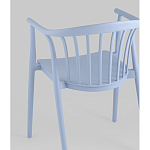 Стул Campo пластик голубой варинант исполнения - 3 | Loft Concept в Перми