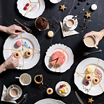 Десертная тарелка Seletti Kintsugi варинант исполнения - 3 | Loft Concept в Перми