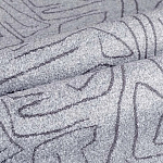 Мебельная ткань Букле серый цвет 140 см T3-10 варинант исполнения - 1 | Loft Concept в Перми