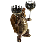 Подсвечник в виде дракона Dragon with Two Candlesticks варинант исполнения - 8 | Loft Concept в Перми