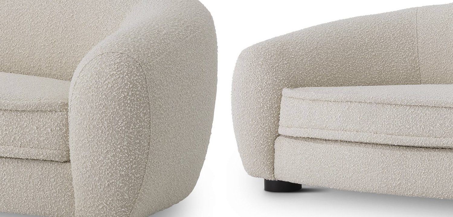 Диван Eichholtz Sofa Freud Boucle cream Диван Eichholtz Sofa Freud Boucle cream - Loft-Concept в Перми