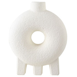 Ваза дизайнерская Белая Three Leg Ceramic Vase by Faina