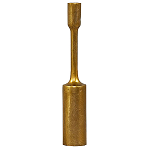 Золотой подсвечник винтаж 36 см