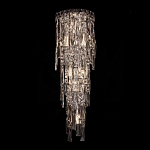 Бра с каскадом из прозрачного хрусталя и корпусом из металла цвета хром Constant Sparks варинант исполнения - 7 | Loft Concept в Перми