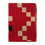 Плед хлопковый по мотивам башкирских орнаментов Ural and Siberian Patterns варинант исполнения - 5 | Loft Concept в Перми