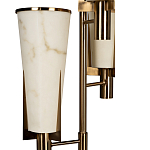 Торшер на три лампы с расцветкой под мрамор на матовом металлическом основании Elegant Classic Light варинант исполнения - 2 | Loft Concept в Перми