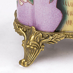 Декоративная ваза из фарфора с бронзовыми вставками Eden Garden варинант исполнения - 4 | Loft Concept в Перми