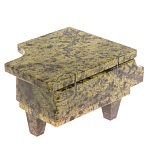 Шкатулка в виде рояля из натурального камня змеевик Stone Casket варинант исполнения - 3 | Loft Concept в Перми