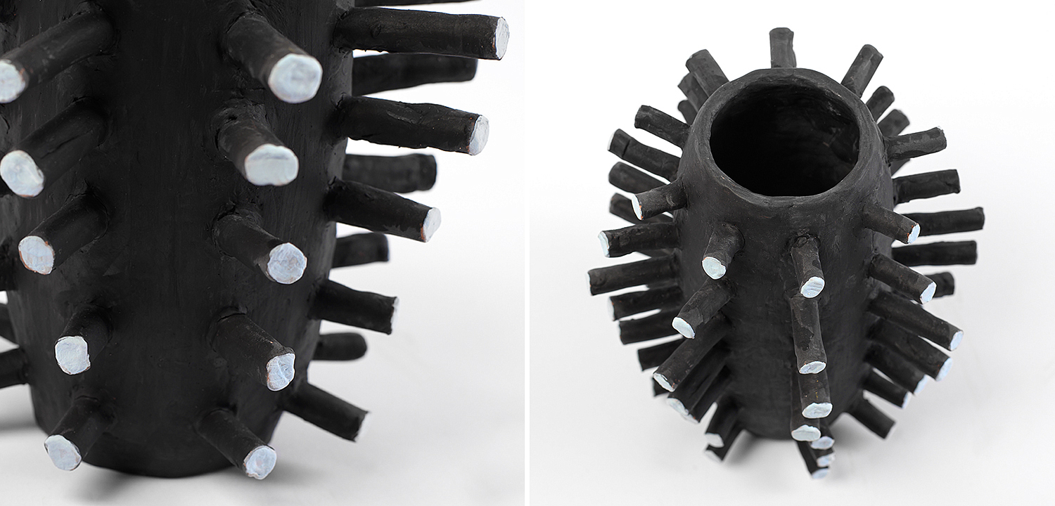 Ваза Shany Round Spikes Vase Ваза Shany Round Spikes Vase - Loft-Concept в Перми
