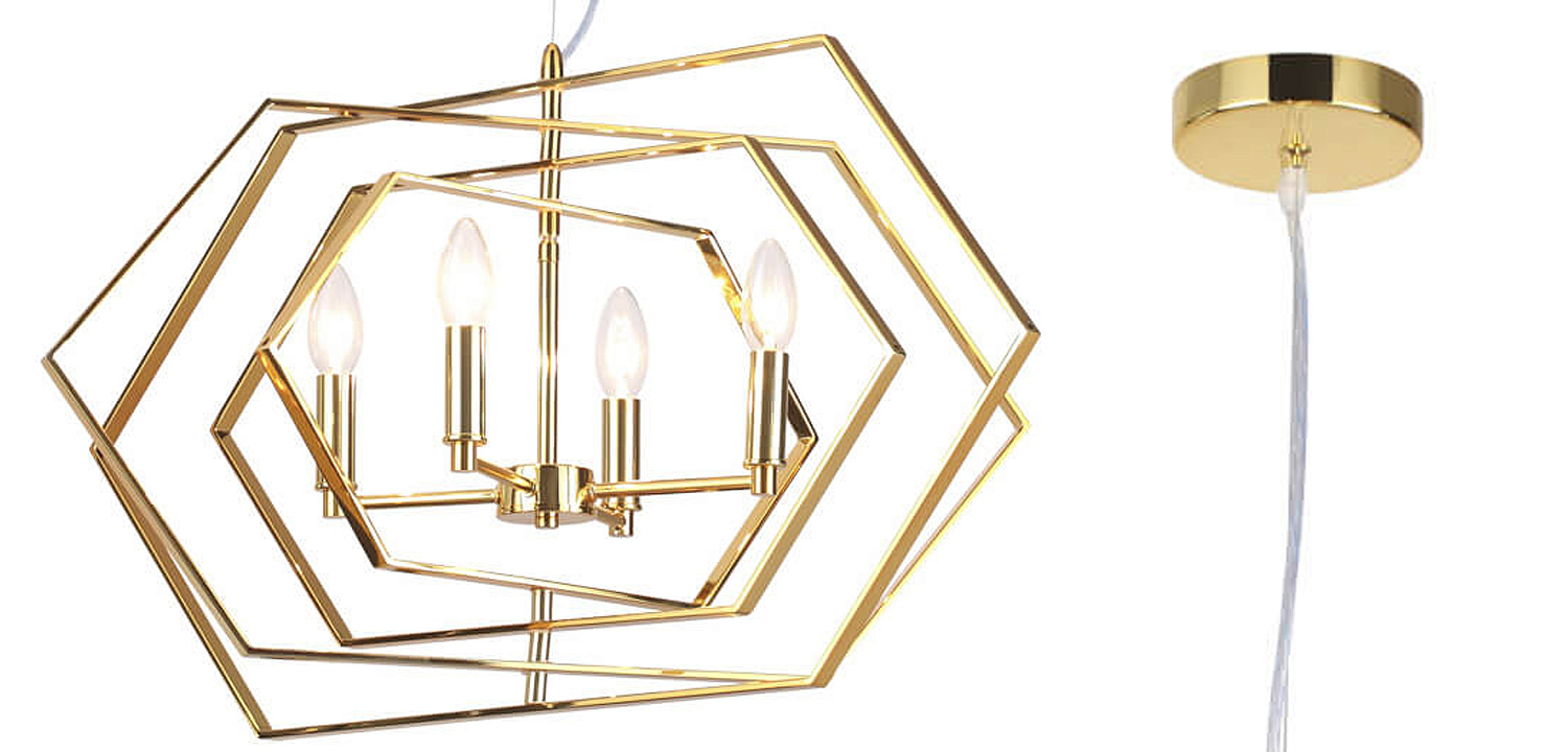 Люстра Damaris Chandelier gold Люстра Damaris Chandelier gold - Loft-Concept в Перми