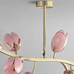 Дизайнерский Светильник Lilly Pink Tulip Lamp розовый плафон  варинант исполнения - 8 | Loft Concept в Перми