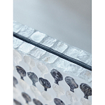 Прямоугольное зеркало с инкрустацией раковинами устриц Mother оf Pearl Facets варинант исполнения - 3 | Loft Concept в Перми