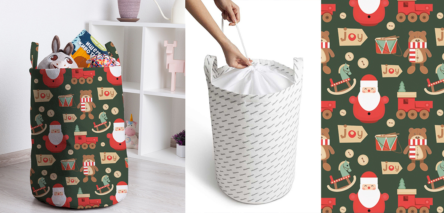 Корзина Christmas toys Basket Корзина Christmas toys Basket - Loft-Concept в Перми