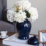 Ваза с крышкой однотонная Высота 31 см Chinoiserie Ceramics варинант исполнения - 7 | Loft Concept в Перми