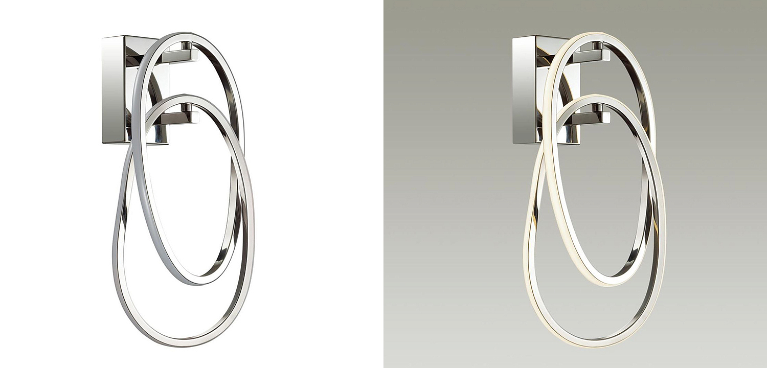Бра 2 Chain Link Chrome Бра 2 Chain Link Chrome - Loft-Concept в Перми