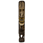 Деревянная статуэтка Абориген в маске Aboriginal Man in Mask варинант исполнения - 1 | Loft Concept в Перми