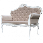 Диван в стиле прованс Montmartre Provence Sofa Beige White варинант исполнения - 3 | Loft Concept в Перми