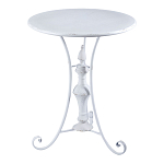 Столик белый кованный в прованском стиле Vaucluse варинант исполнения - 1 | Loft Concept в Перми