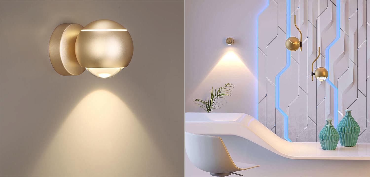 Бра Auge Horst Gold Бра Auge Horst Gold - Loft-Concept в Перми