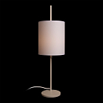 Настольная лампа с тканевым абажуром формы цилиндр Pure Cylinder варинант исполнения - 5 | Loft Concept в Перми