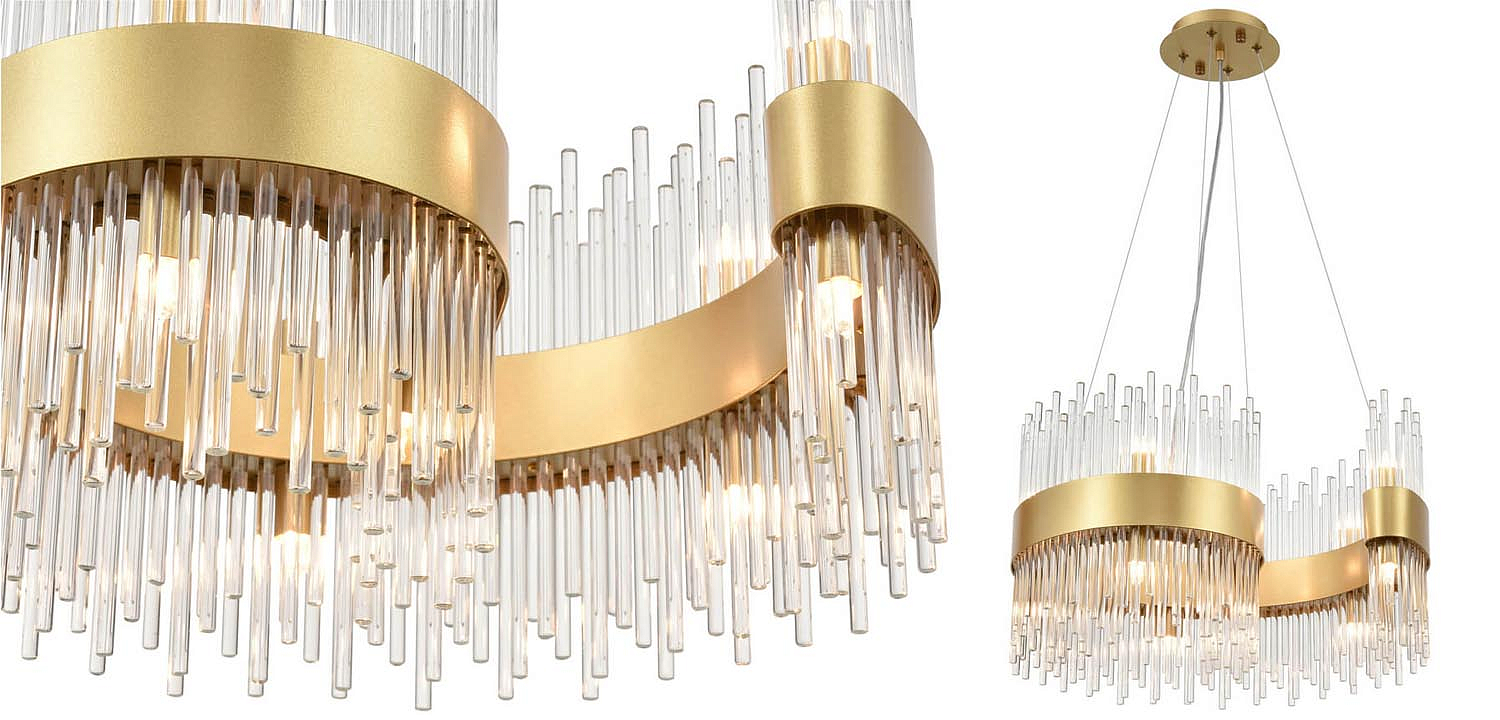 Люстра Nembus Chandelier 50 gold Люстра Nembus Chandelier 50 gold - Loft-Concept в Перми