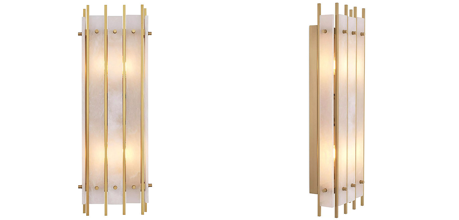 Бра Eichholtz Wall Lamp Sparks L Alabaster Бра Eichholtz Wall Lamp Sparks L Alabaster - Loft-Concept в Перми