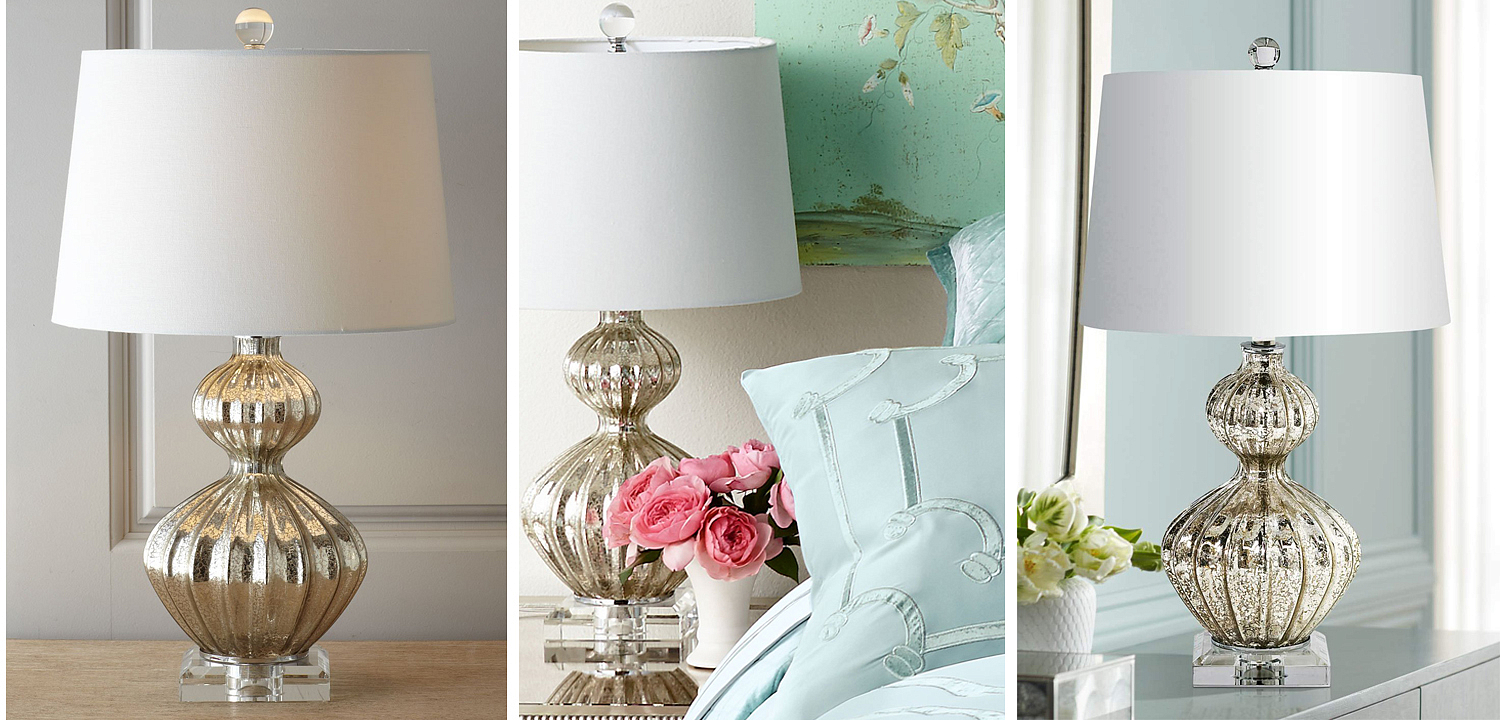 Настольная лампа Loraine Silver Table lamp Настольная лампа Loraine Silver Table lamp - Loft-Concept в Перми