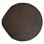 Столик журнальный приставной темный шпон Form Graphics варинант исполнения - 2 | Loft Concept в Перми