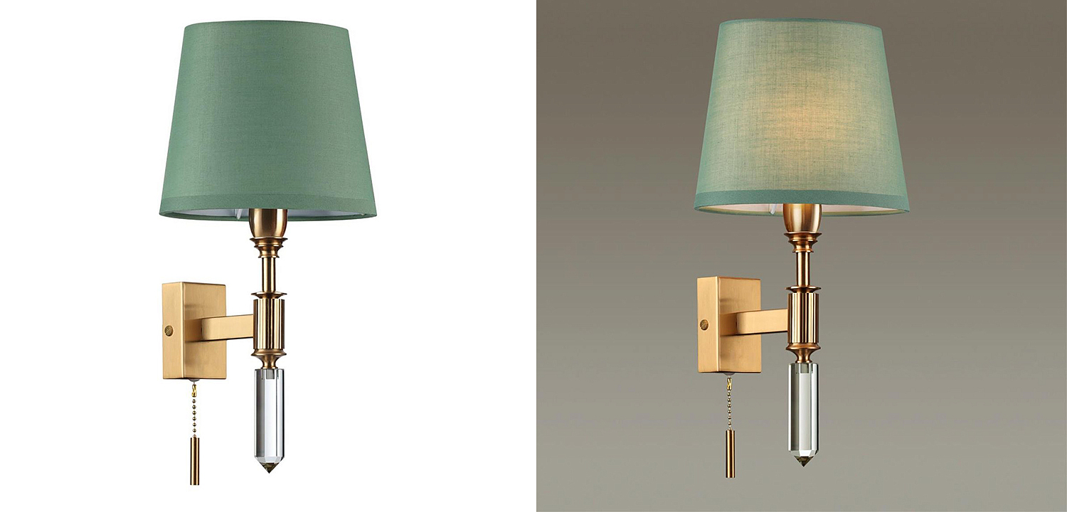 Бра Ramona Green Wall Lamp Бра Ramona Green Wall Lamp - Loft-Concept в Перми