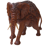 Статуэтка деревянная в виде слона Dressy Elephant варинант исполнения - 1 | Loft Concept в Перми