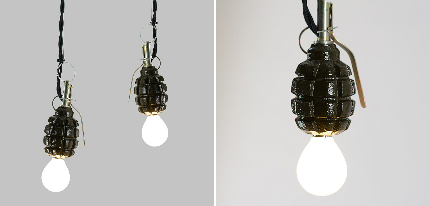 Подвесной светильник Grenade Lamp Подвесной светильник Grenade Lamp - Loft-Concept в Перми