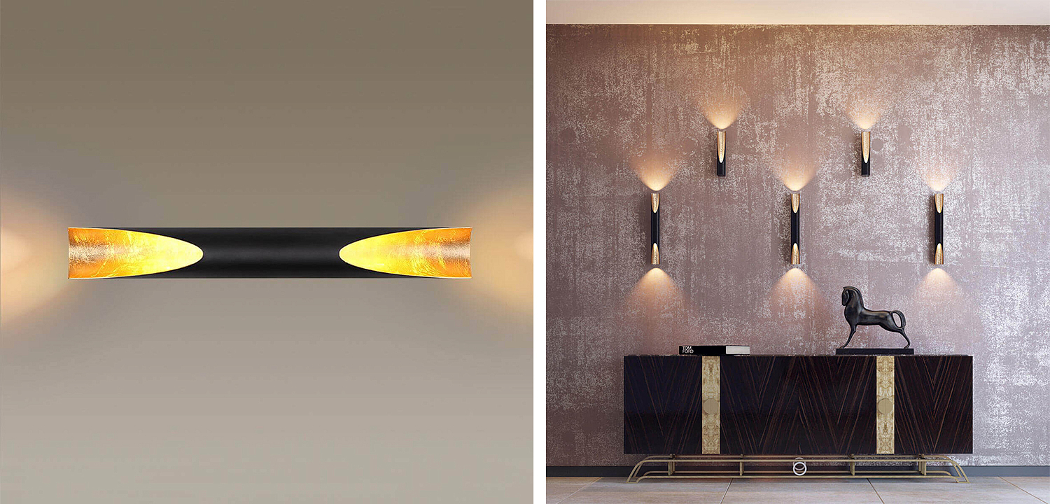 Бра Kenver Delightfull Black 48 Бра Kenver Delightfull Black 48 - Loft-Concept в Перми