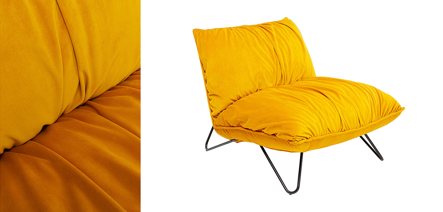 Кресло Velvet Turmeric Кресло Velvet Turmeric - Loft-Concept в Перми