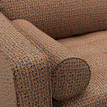 Мебельная ткань Шенилл терракотовый цвет 142 см T4-58 варинант исполнения - 7 | Loft Concept в Перми