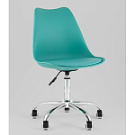 Офисный стул на металлическом основании EGGERY Blue пластик варинант исполнения - 1 | Loft Concept в Перми