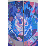 Ширма Космическая Фантазия варинант исполнения - 2 | Loft Concept в Перми