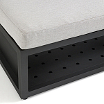 Садовый диван на каркасе из алюминия Petro варинант исполнения - 3 | Loft Concept в Перми