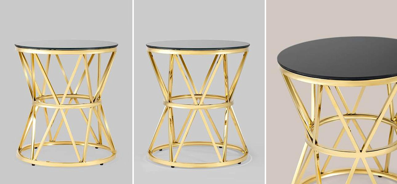 Стол приставной Beranger Collection Gold Стол приставной Beranger Collection Gold - Loft-Concept в Перми