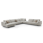 Современная модульная система мягкой мебели Zartаrn 6-ти местный угловой диван варинант исполнения - 1 | Loft Concept в Перми