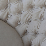 Кресло вращающееся велюровое кремовое Rotation варинант исполнения - 2 | Loft Concept в Перми